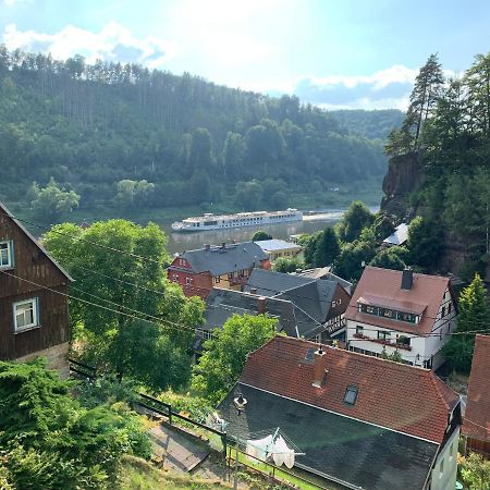 Pension Alpenrose Bad Schandau Esterno foto