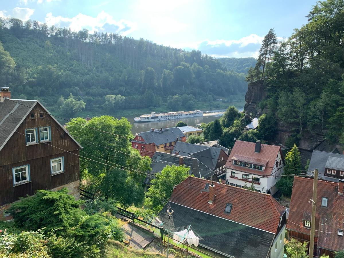 Pension Alpenrose Bad Schandau Esterno foto